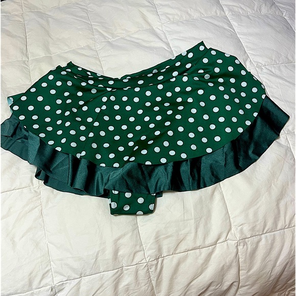 DAU BY EVE Two Piece Swimsuit Green “ Rockabella” - Picture 4 of 9